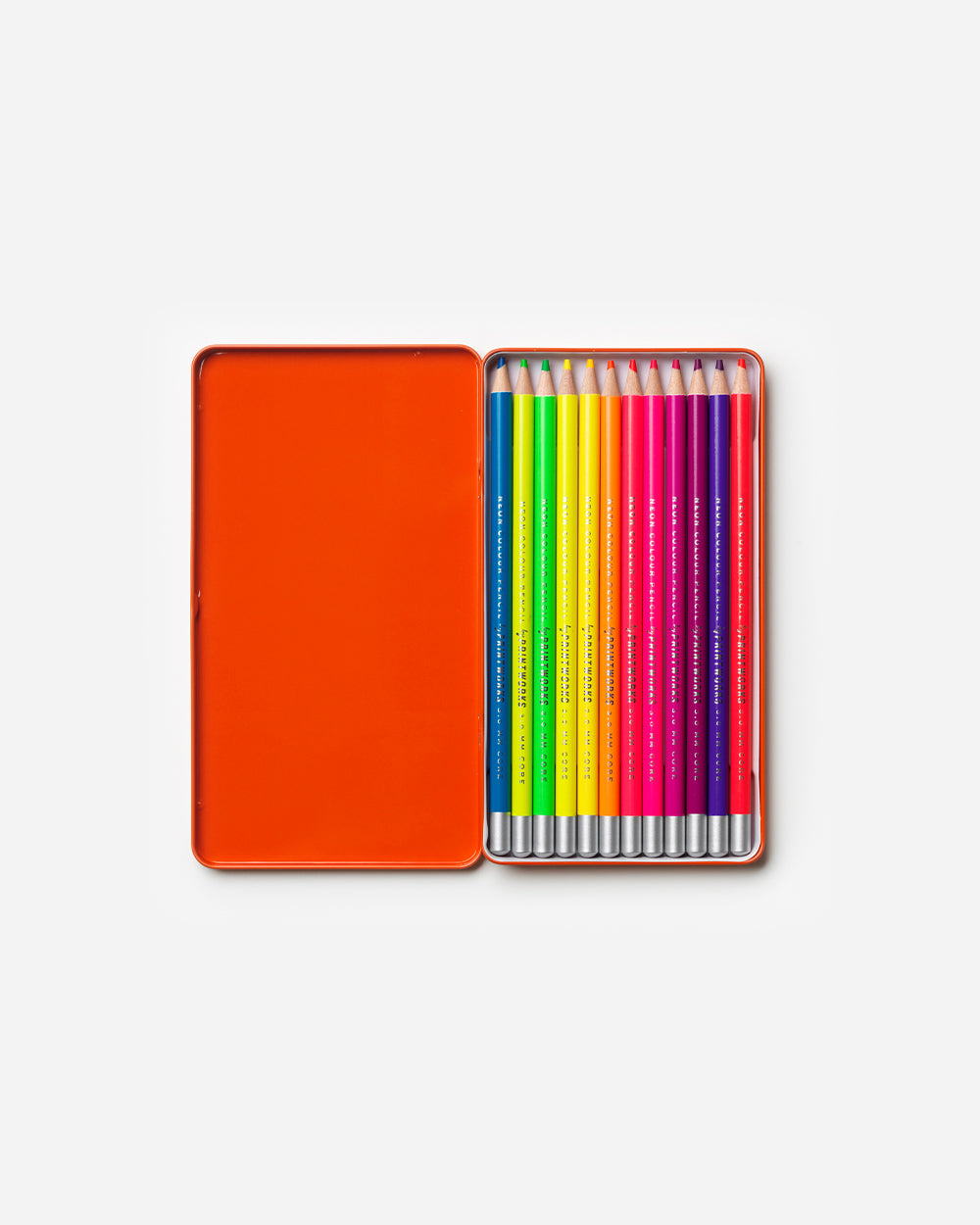 12 Coloured Pencils - Neon