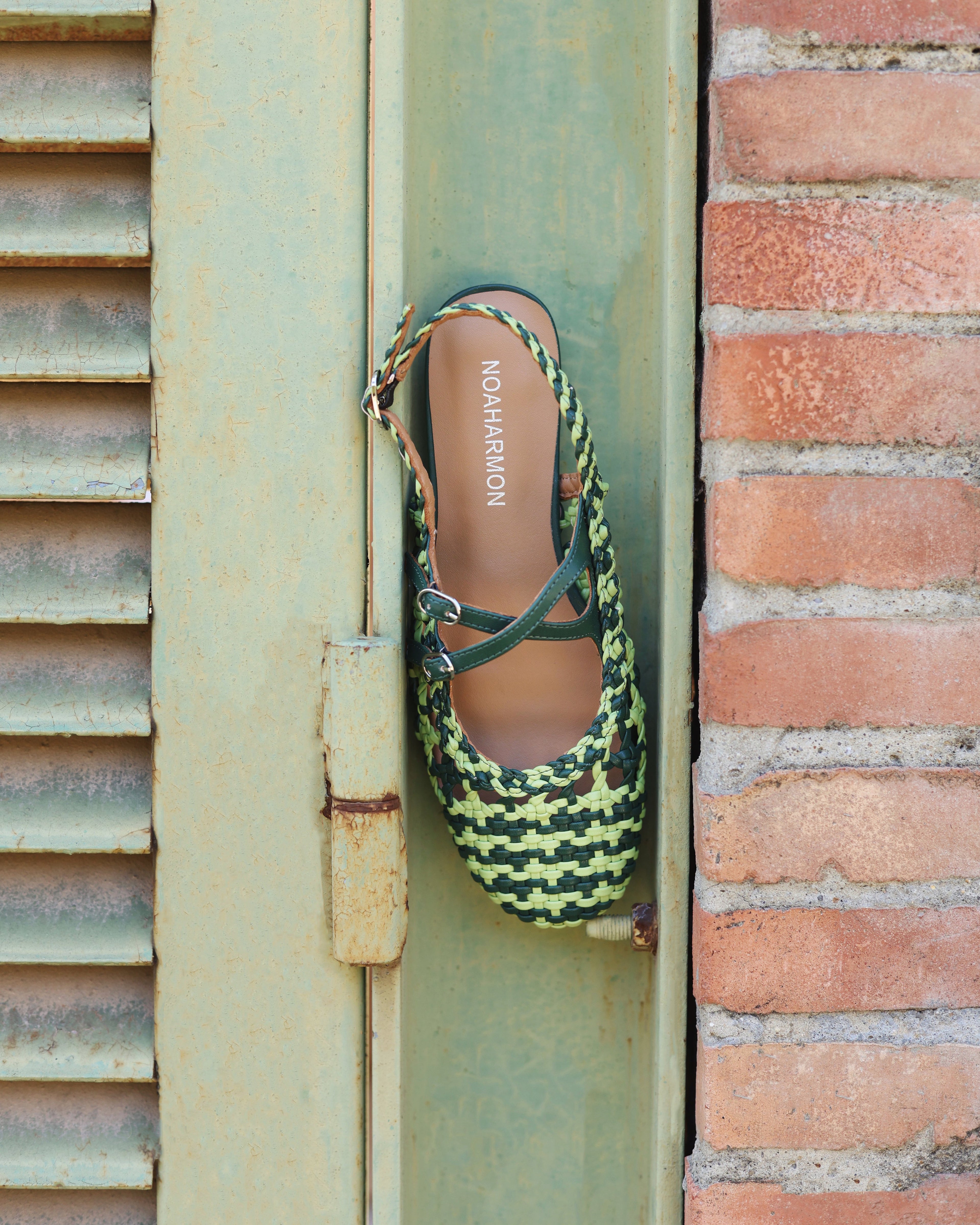 Slingbacks Vento - Vert