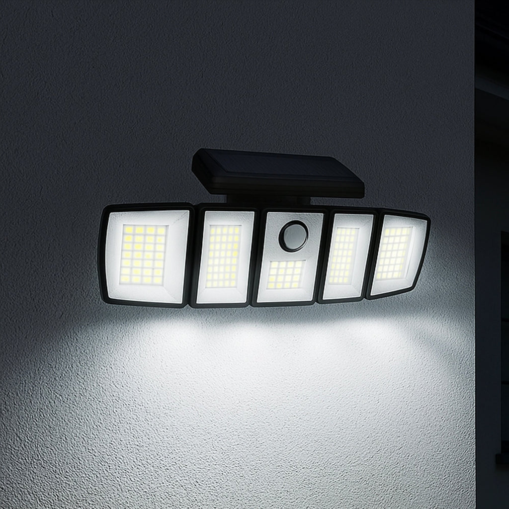 Andover - Projecteur Solaire - Plastique - Noir