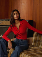 Mahi Sweater - Red