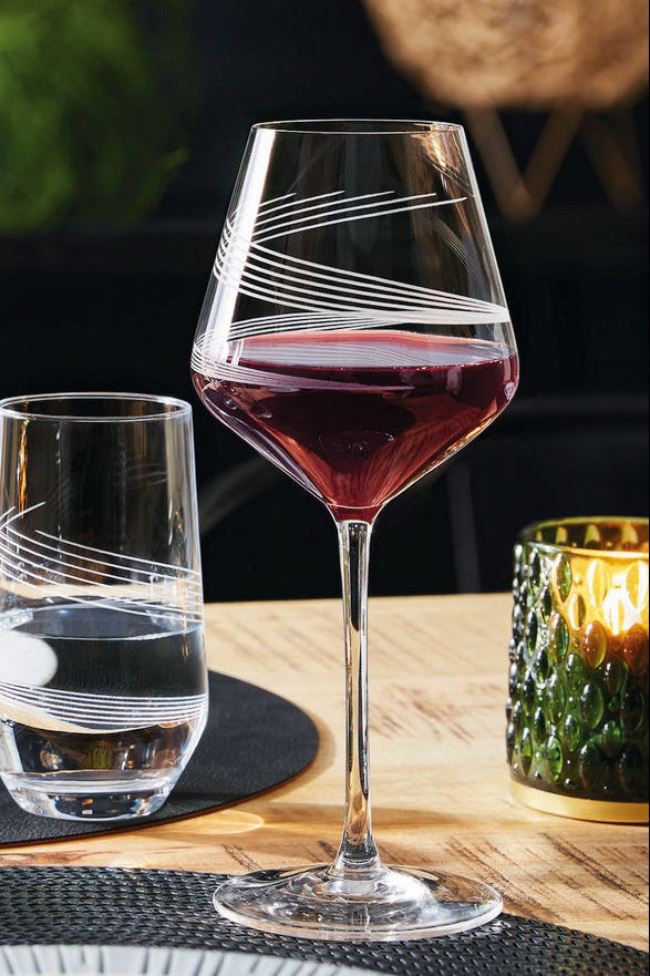 Intense - 4 Stemmed Glasses - Ultra-Resistant - 47cl - Cristal D'Arques