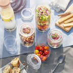 Pure Jar Glas - 2 Jars - Pure Jar Glas - 100 cl - Luminarc