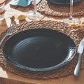 Pampille - 6 Dinner Plates - Black - 25cm - Luminarc