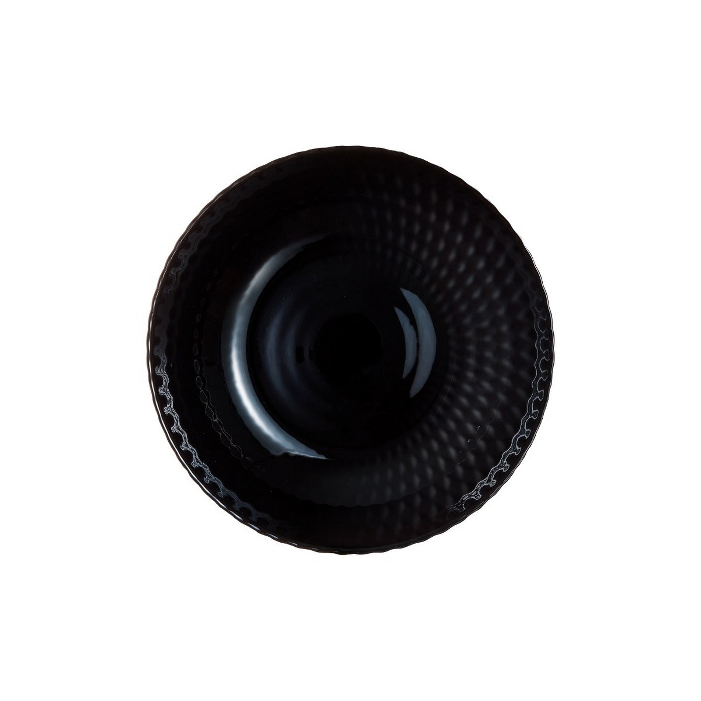Pampille - 6 Soup Plates - Black - 20cm - Luminarc