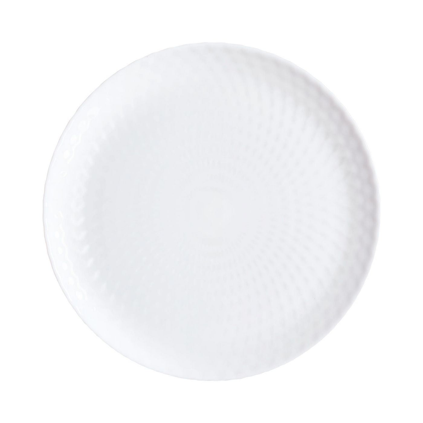 Pampille - 6 Dinner Plates - White - 25cm - Luminarc