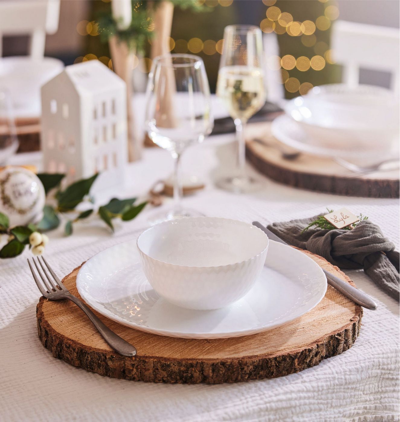 Pampille - 6 Bowls - White - 13 cm - Luminarc