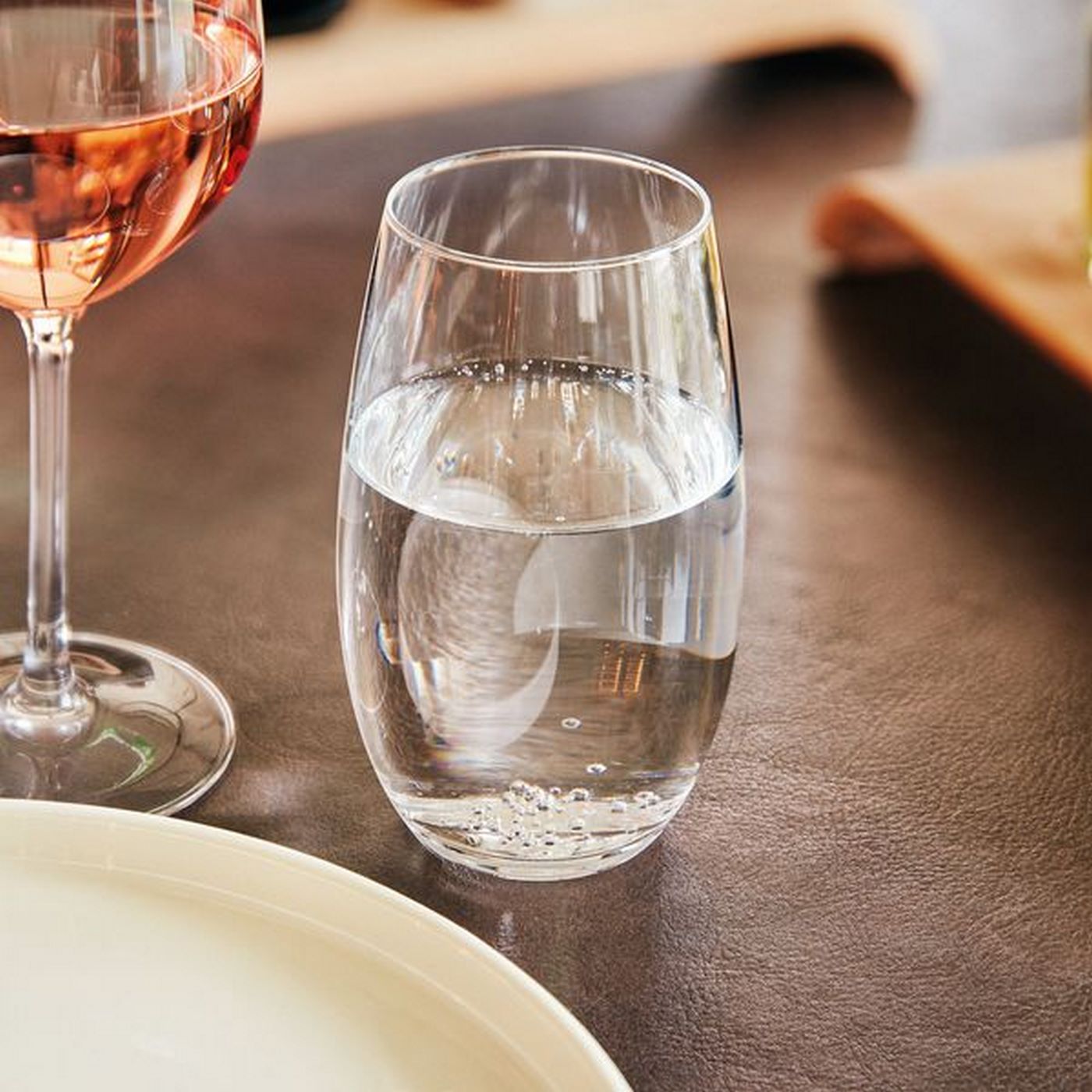 Primary - 6 Water Glasses - Elegant Ultra-transparent Crystal Glass - 40cl - Chef & Sommelier