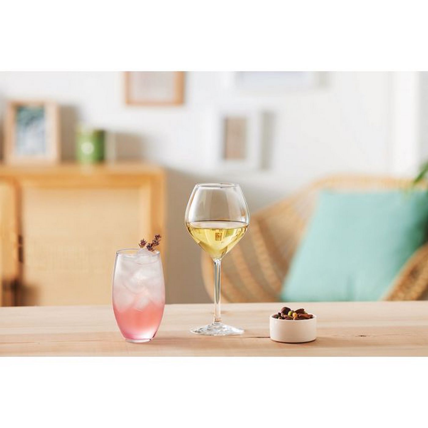 Cheer Up - 6 Water Glasses - Extra-Resistant Crystal Glass - 37cl - Chef&Sommelier