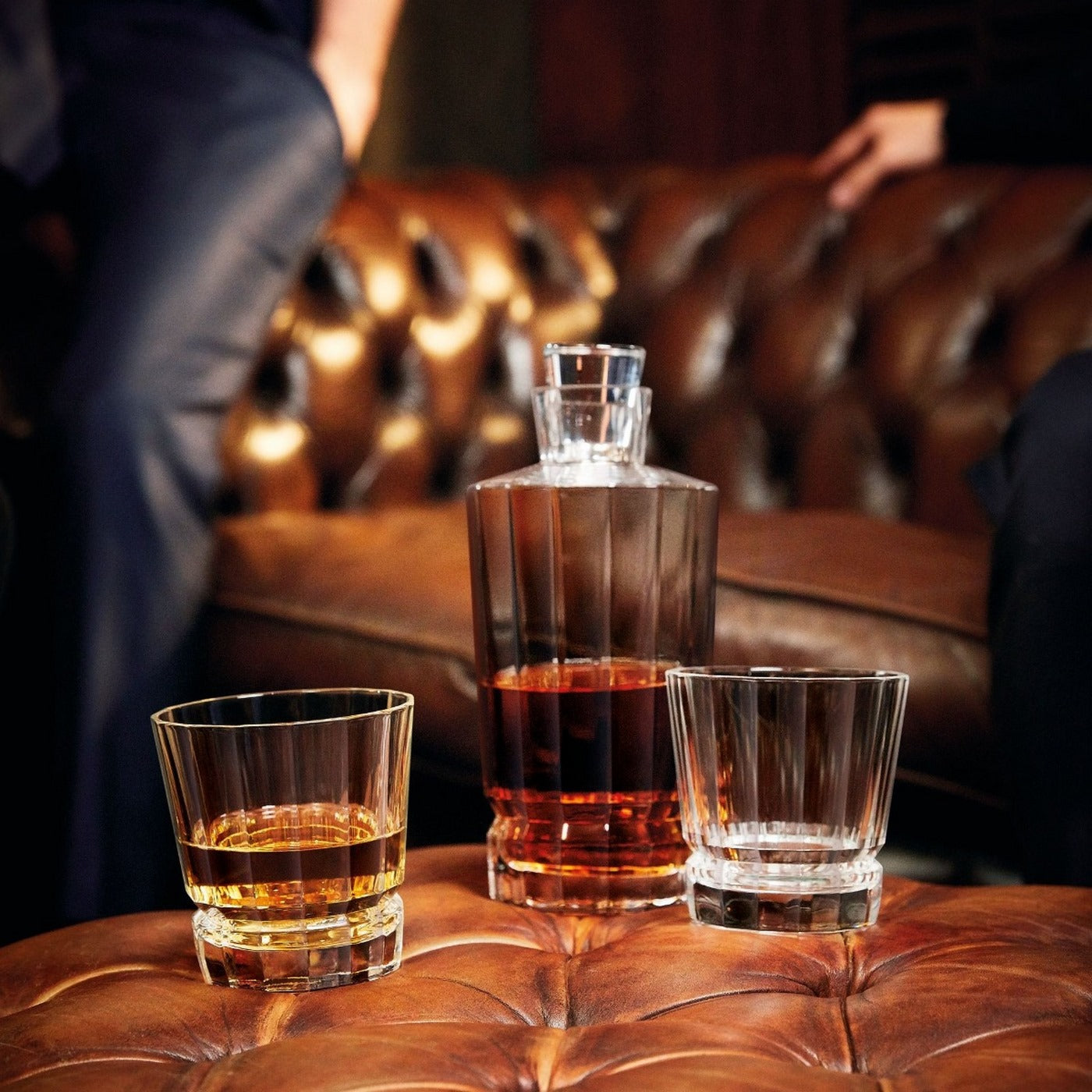 Macassar - 6 Water Glasses - Ultra-Transparent Glass with Vintage Design - 32cl - Cristal d'Arques