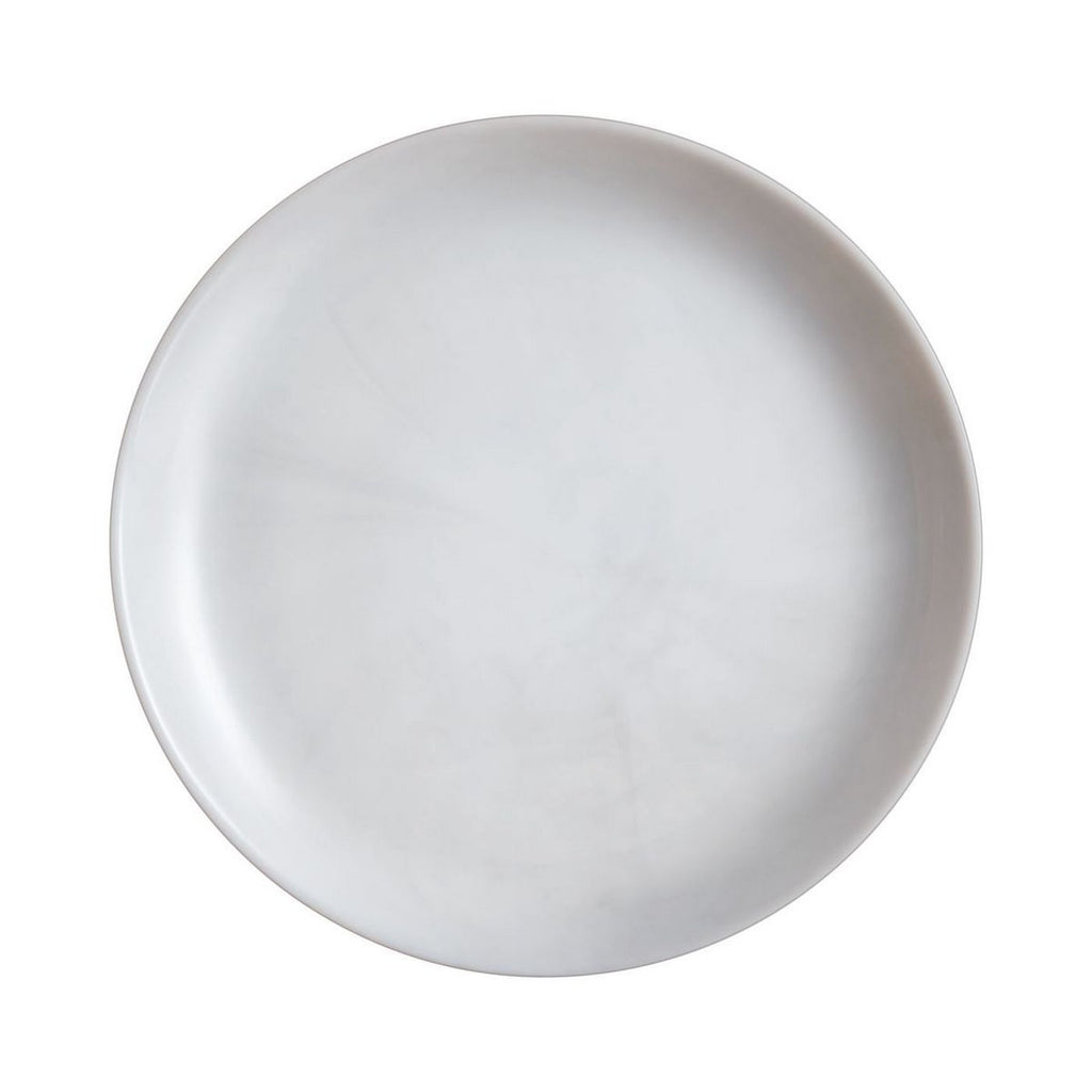 Diwali - 6 Marble Dessert Plates - Grey - 19 cm - Luminarc