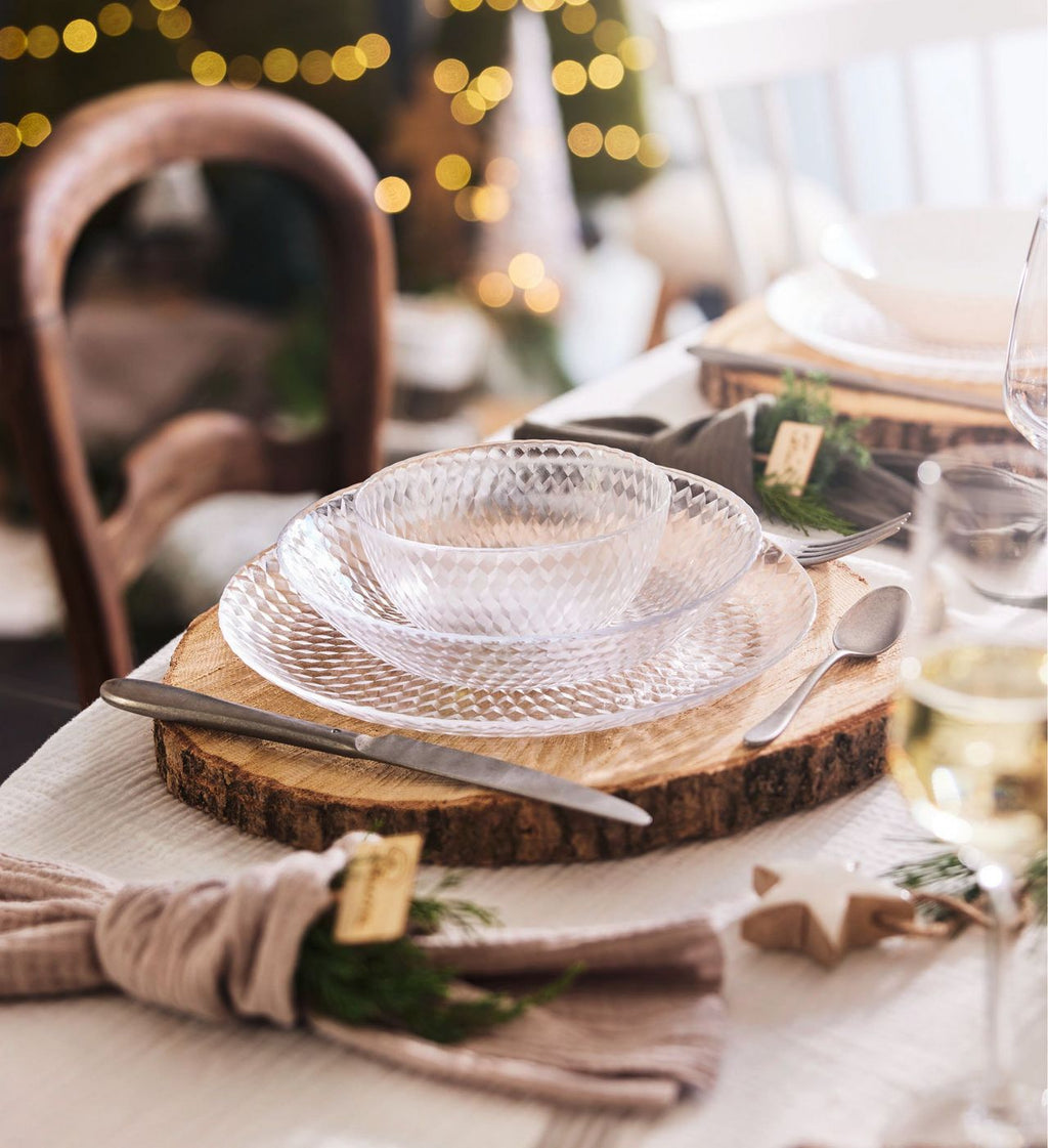 Pampille - 6 Soup Plates - Glass - 20 cm - Luminarc