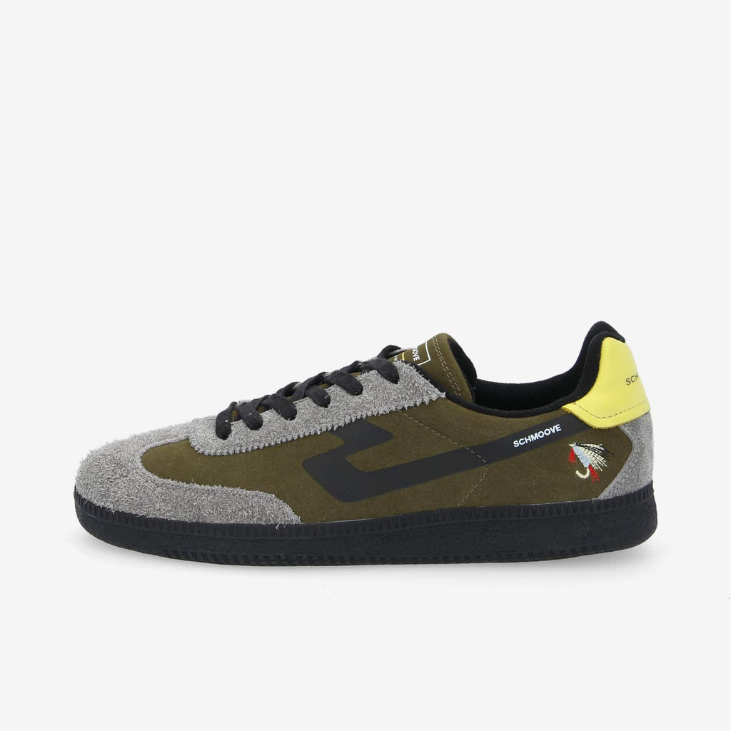 Sheffield Jogger M - Suede/H.Suede - Olive/Grey