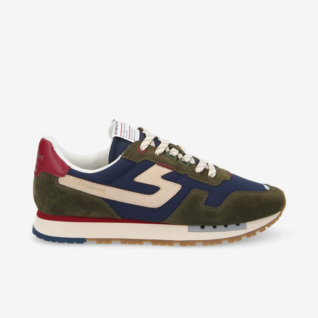 Athene Runner M - Sde/Square/Nub. - Olive/Navy/Dove