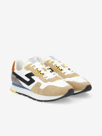 Athene Runner M - Zamsz/Nylon/Nappa - Camel/Gołębi/Czarny