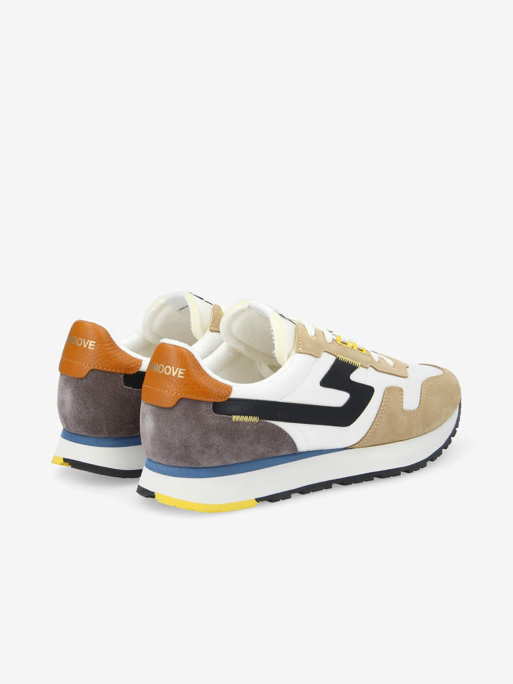 Athene Runner M - Zamsz/Nylon/Nappa - Camel/Gołębi/Czarny