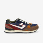 Cape Code Runner M - Suede/Nylon/Sde - Brown/Navy/Bordo