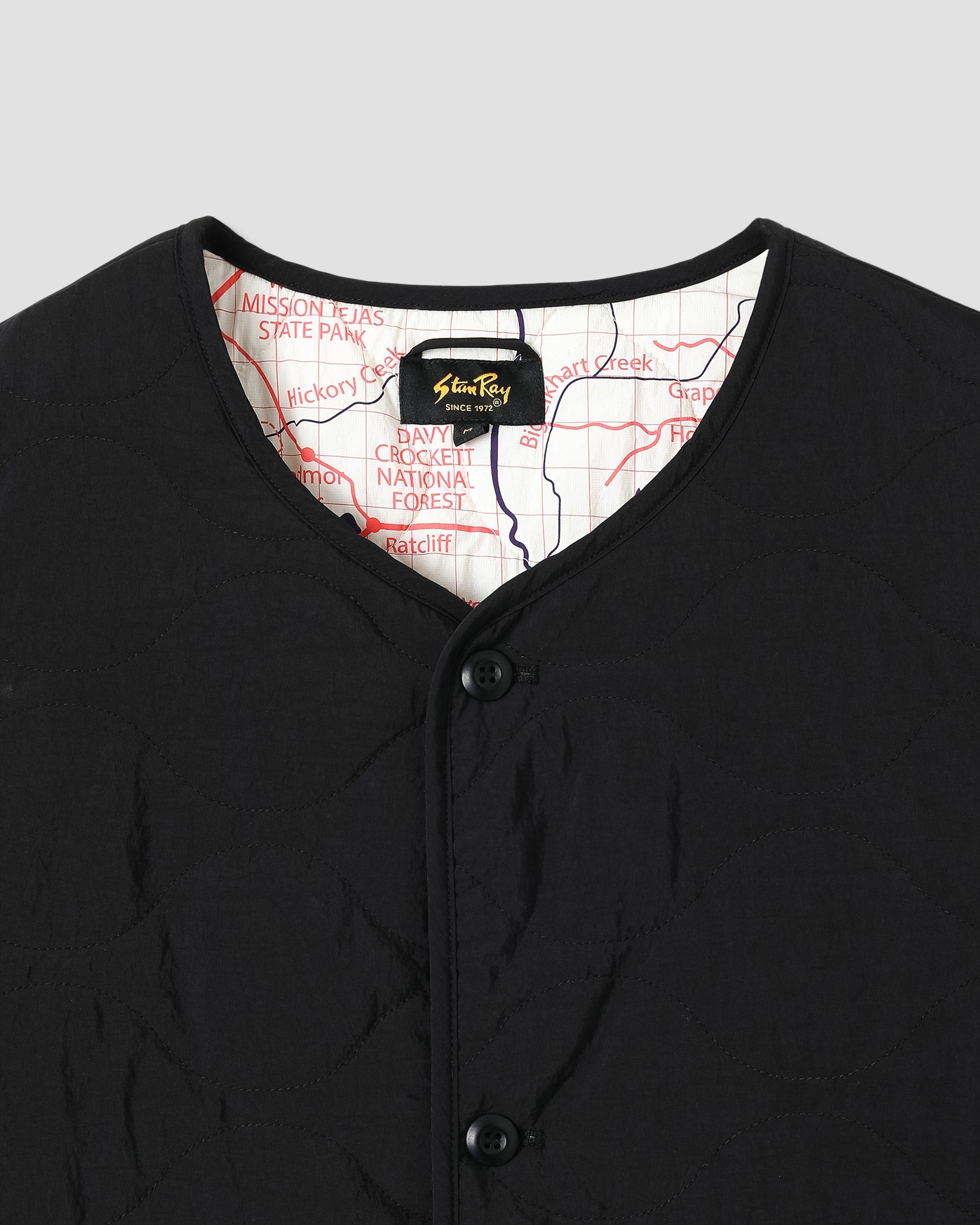 Chaqueta acolchada con forro - Negro