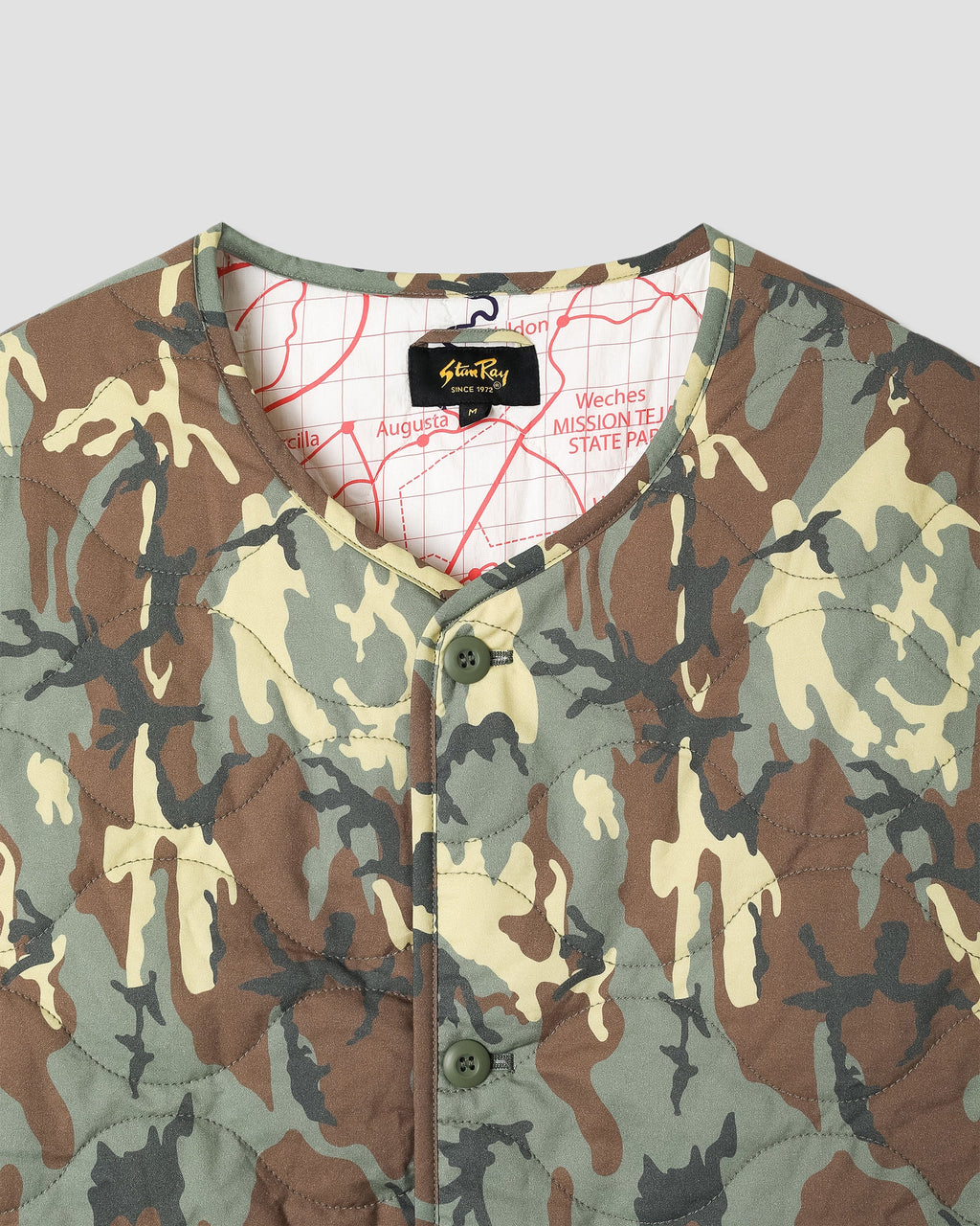Chaqueta con forro acolchado - Woodland DPM