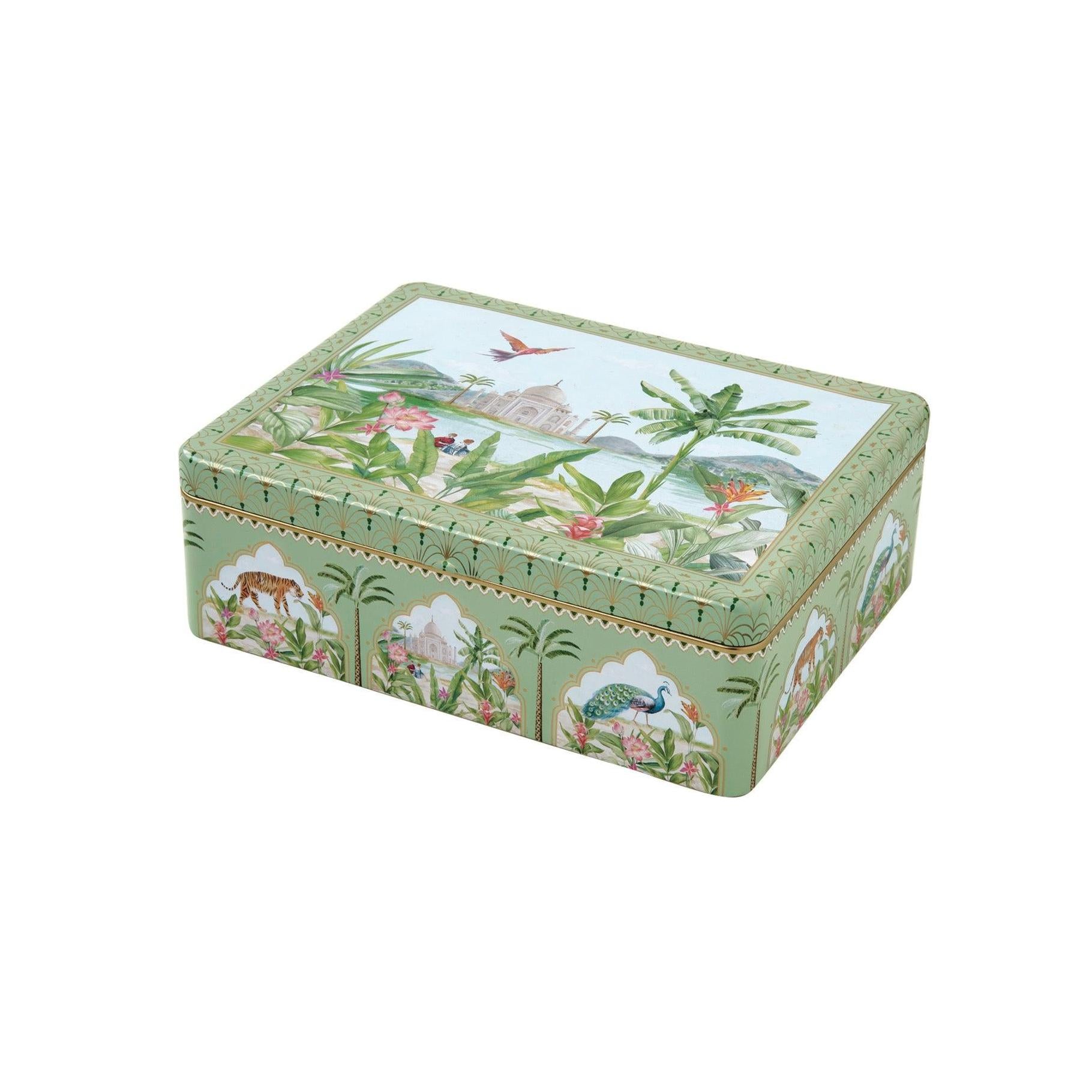 Paradise Sauvage - Boîte À Sachets De Thé - Métal - Multicolore