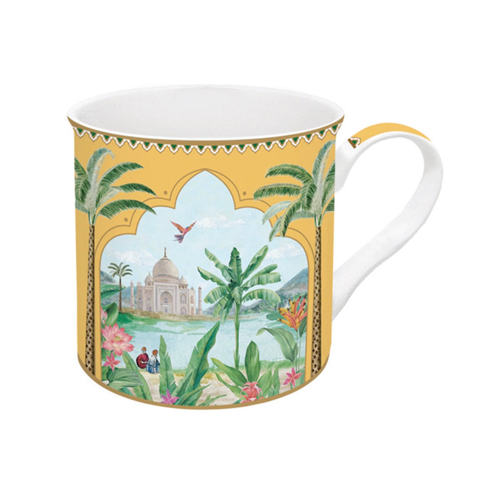 Paradise Sauvage - Set De 4 Mugs - Porcelaine - Multicolore
