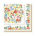 Boho Flowers - Lot De 20 Serviettes En Papier - Papier 3 Plis - Multicolore