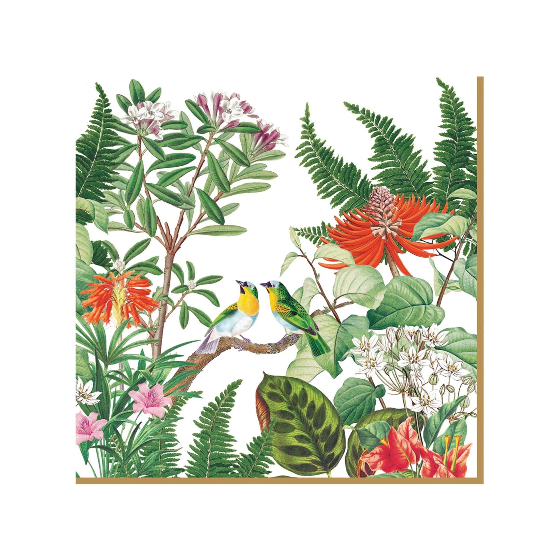 Exotica - Lot De 20 Serviettes En Papier - Papier 3 Plis - Multicolore