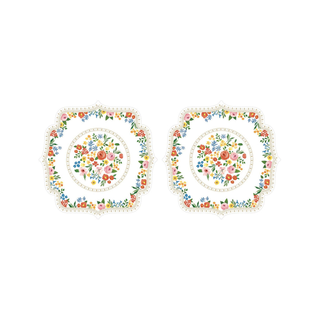 Boho Flowers - Set De 2 Individuales - Polipropileno - Multicolor