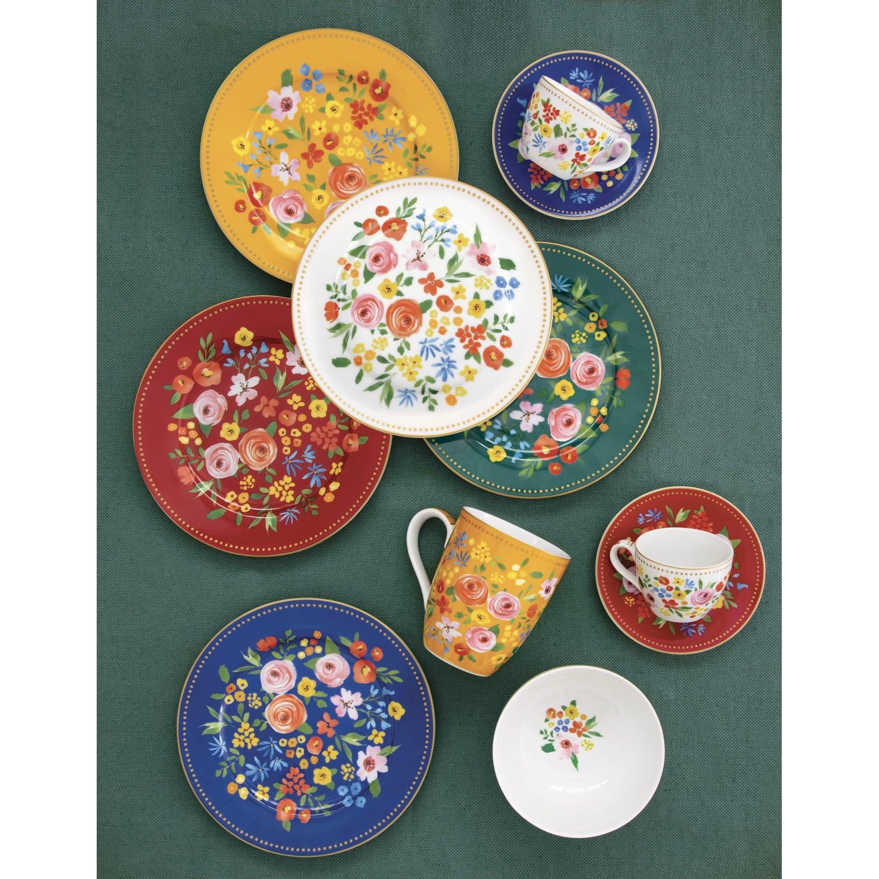 Boho Flowers - Set De 2 Individuales - Polipropileno - Multicolor