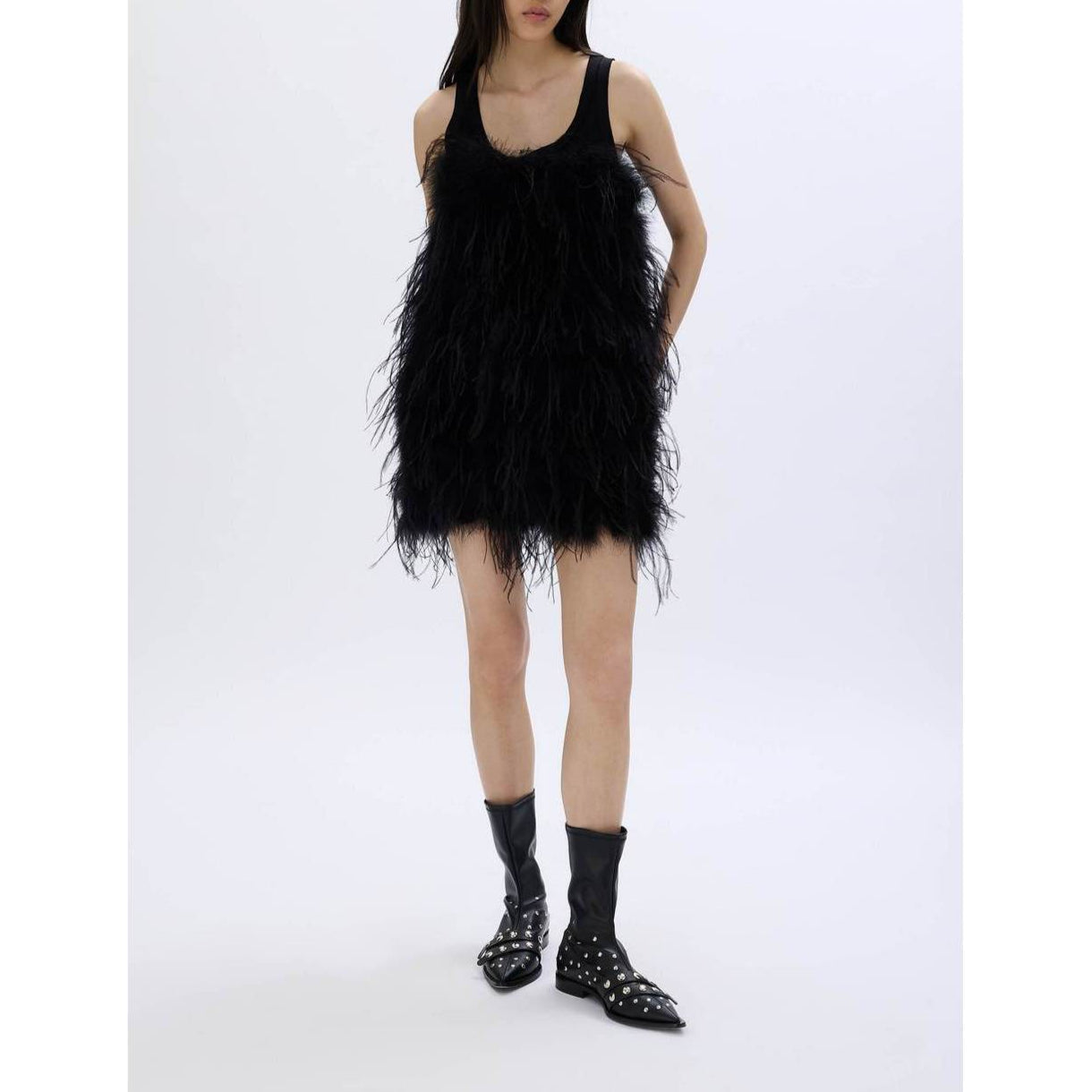 Robe - Noir - Femme