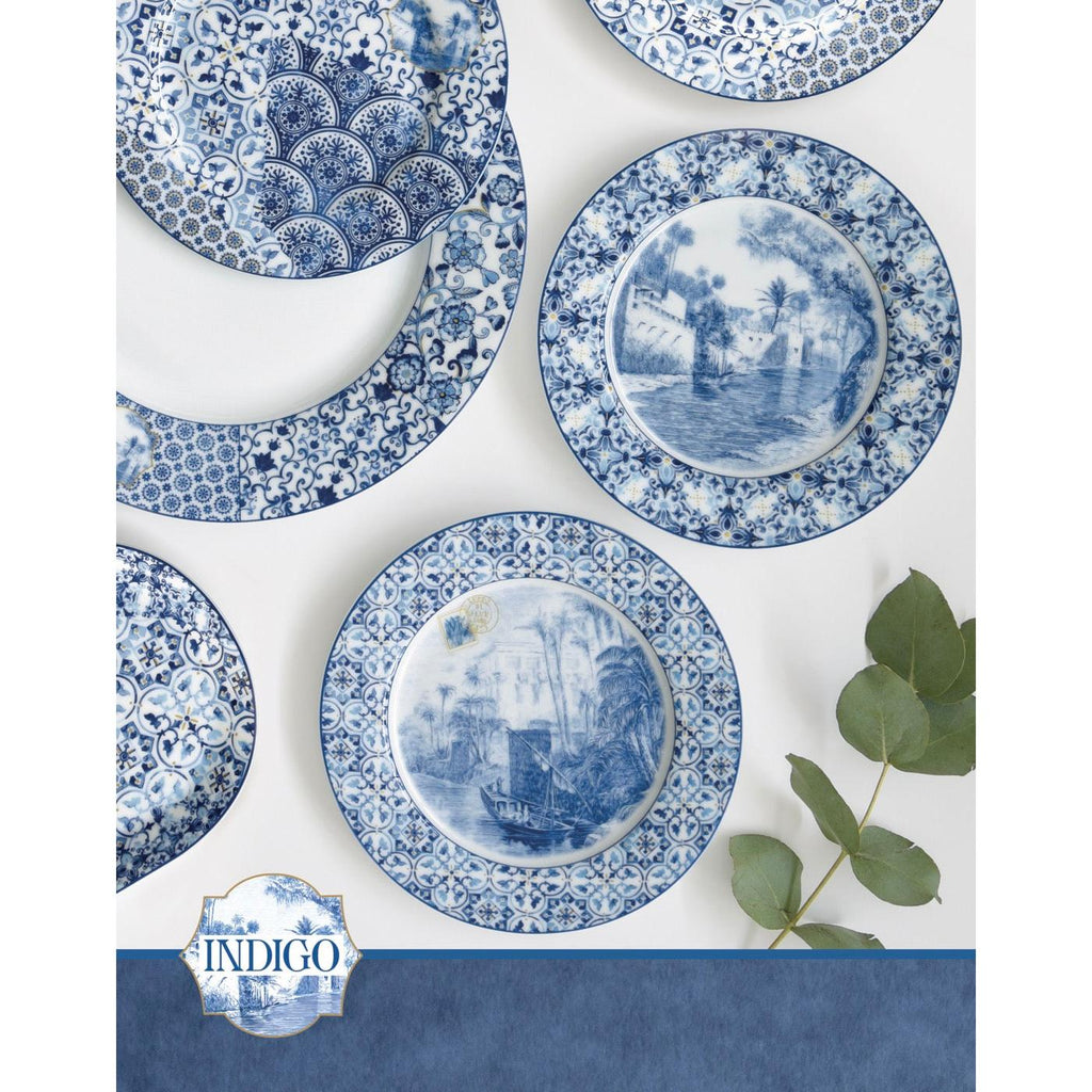 Indigo - Mug - Porcelaine - Multicolore
