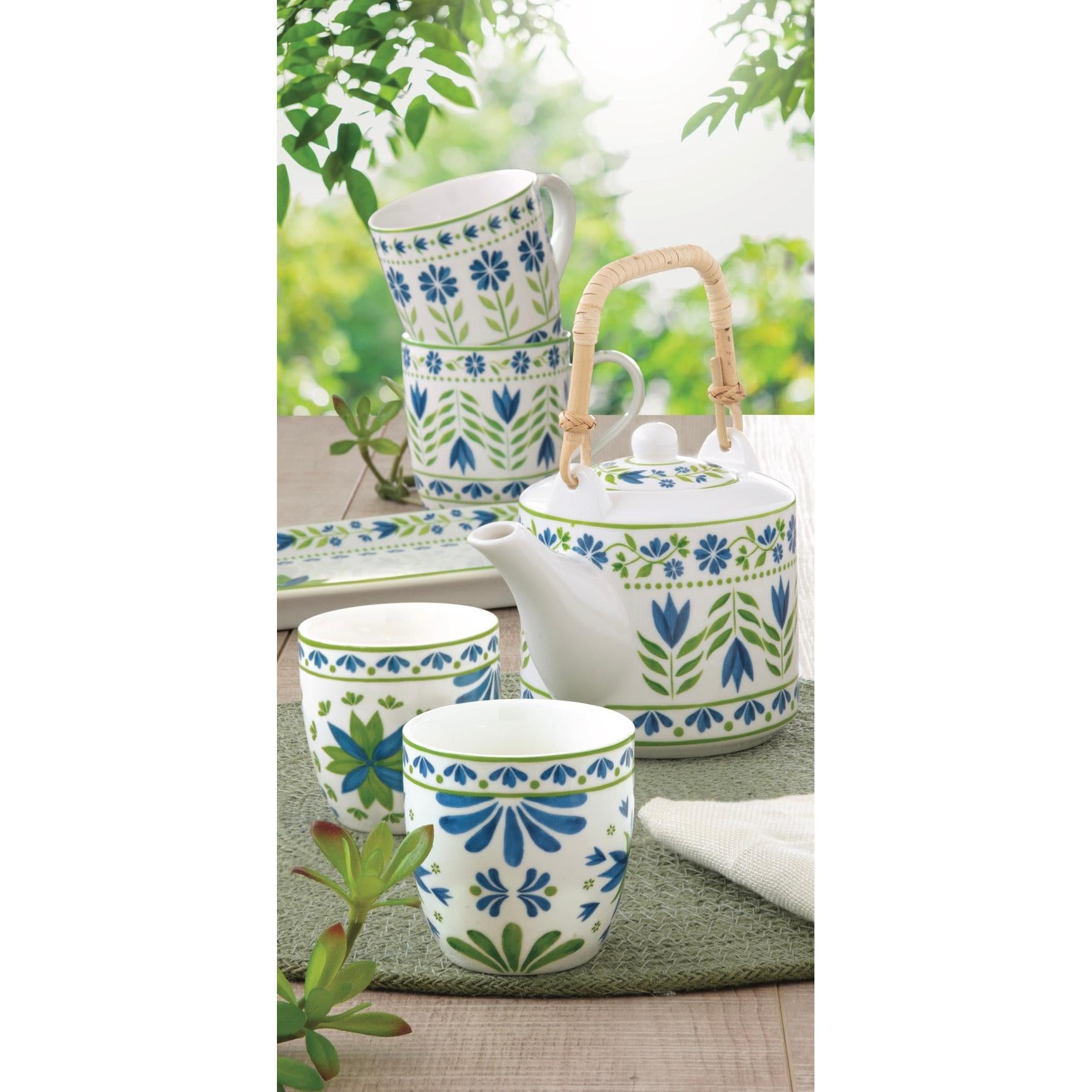 Flowers Garden - Mug - Porcelaine - Multicolore