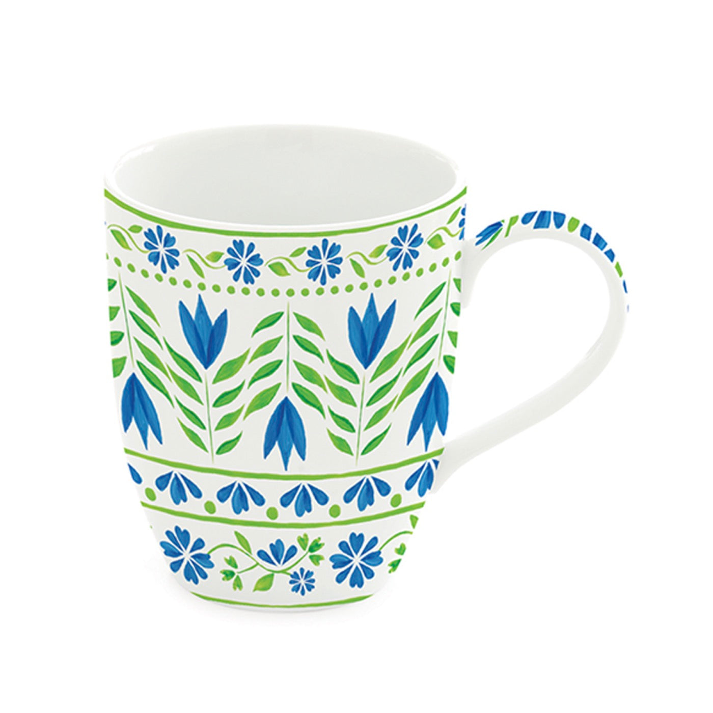Flowers Garden - Set De 2 Mugs - Porcelaine - Multicolore