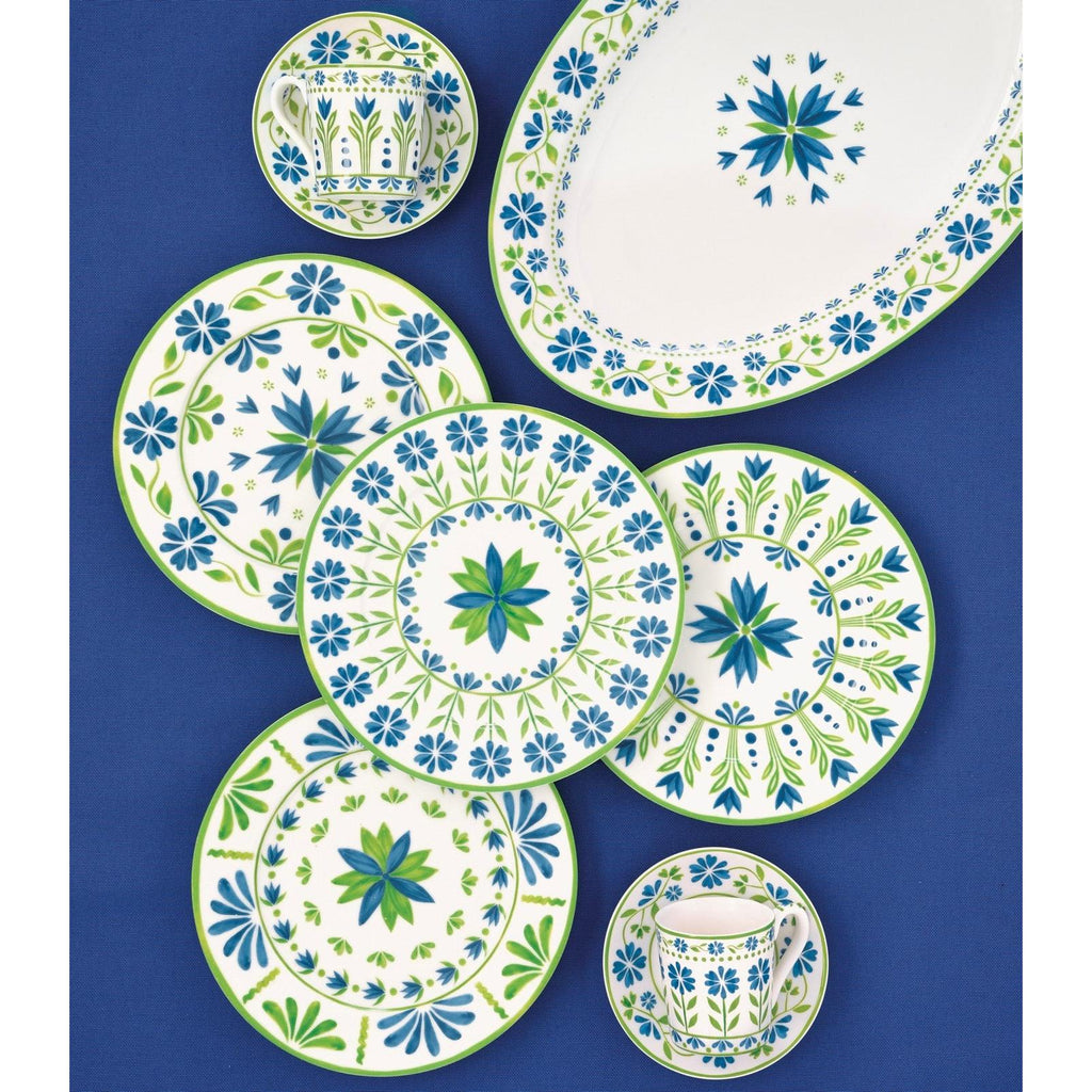 Flowers Garden - Set De 2 Mugs - Porcelaine - Multicolore