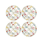 Garden Dreams - Set De 4 Assiettes À Dessert - Porcelaine - Multicolore