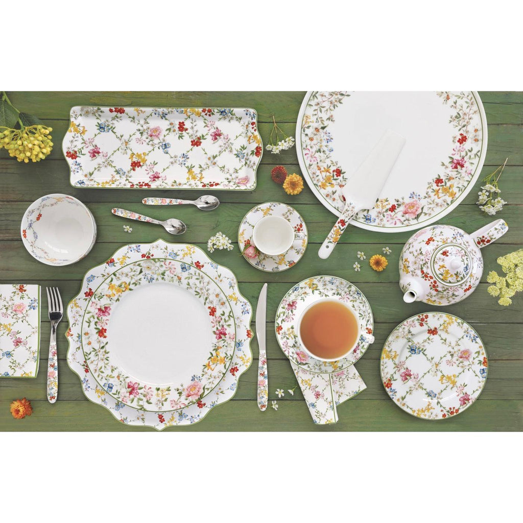 Garden Dreams - Set De 4 Assiettes À Dessert - Porcelaine - Multicolore