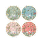 Jardin De Rêves - Set of 4 Dessert Plates - Porcelain - Multicolour