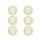 Ceylon - Set De 6 Assiettes Creuses - Porcelaine - Multicolore