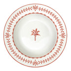 Exotic Vibes - Set De 6 Assiettes Creuses - Porcelaine - Multicolore
