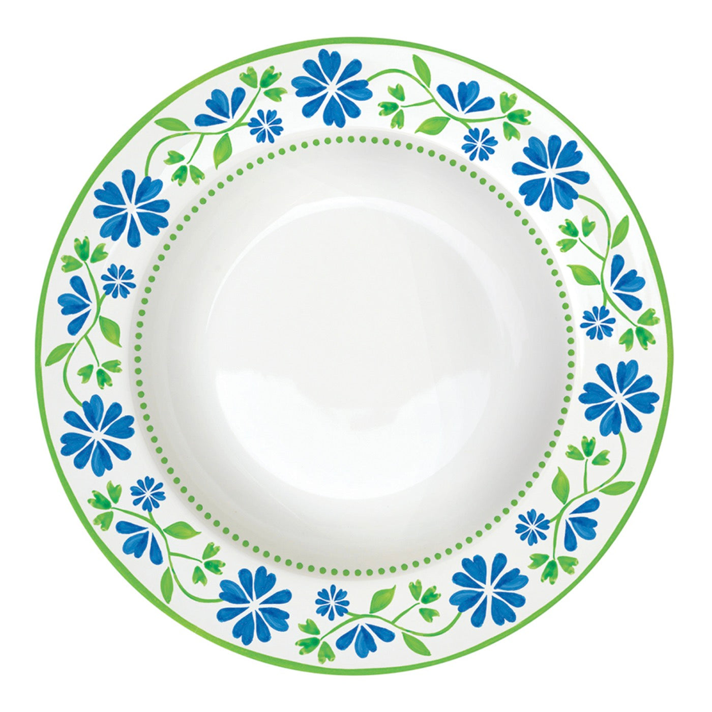 Flowers Garden - Set De 6 Assiettes Creuses - Porcelaine - Multicolore