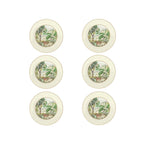 Ceylon - Set De 6 Assiettes À Dessert - Porcelaine - Multicolore
