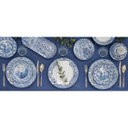 Indigo - Set De 6 Assiettes À Dessert - Porcelaine - Multicolore