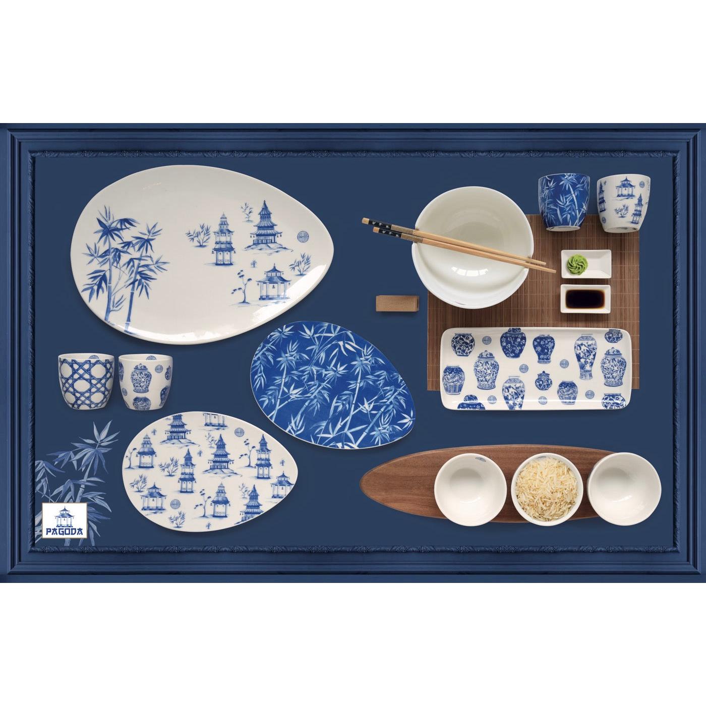 Pagoda - Set De 3 Bols Assortis - Porcelaine - Multicolore
