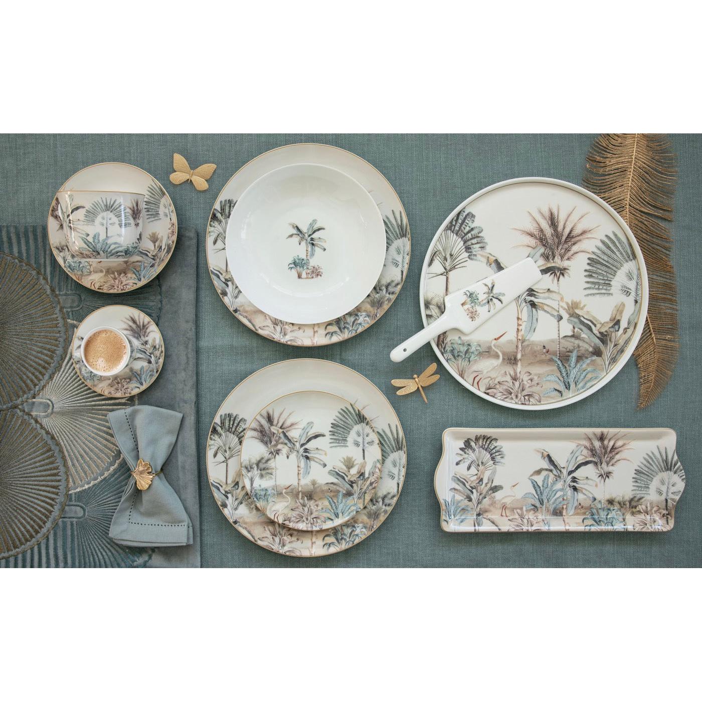 Nostalgic Heaven - Plat De Service - Porcelaine - Multicolore