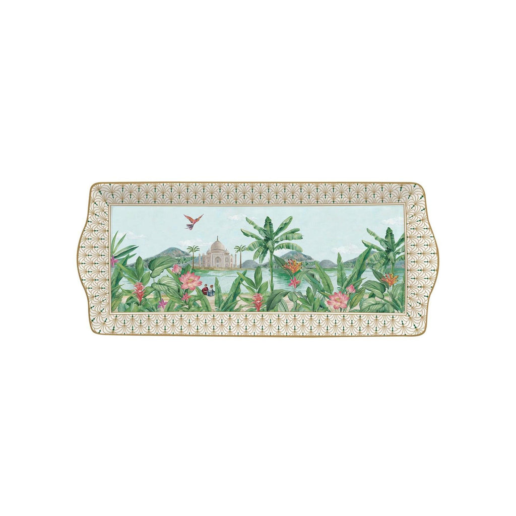 Paradise Sauvage - Plat De Service - Porcelaine - Multicolore