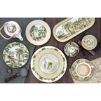 Ceylon - Tasse Petit-Déjeuner Avec Soucoupe - Porcelaine - Multicolore