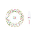 Garden Joy - Plat À Gâteau Avec Pelle - Porcelaine - Multicolore