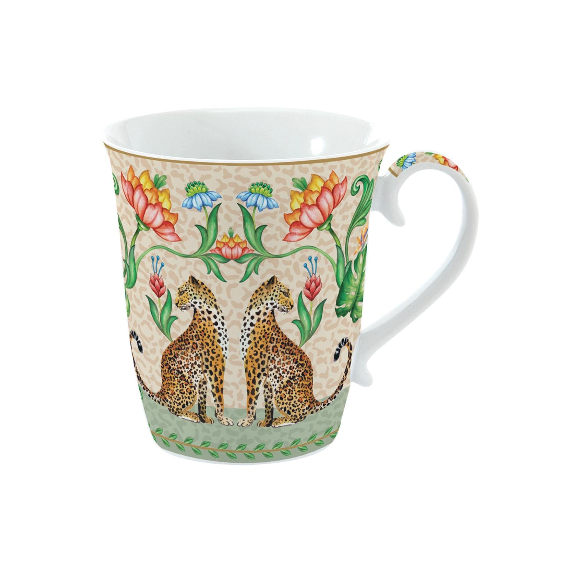 Jungle Vibes - Mug - Porcelain - Multicolour
