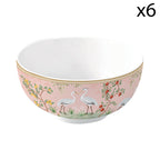 Jardin De Rêves - Set De 6 Bols - Porcelaine - Multicolore