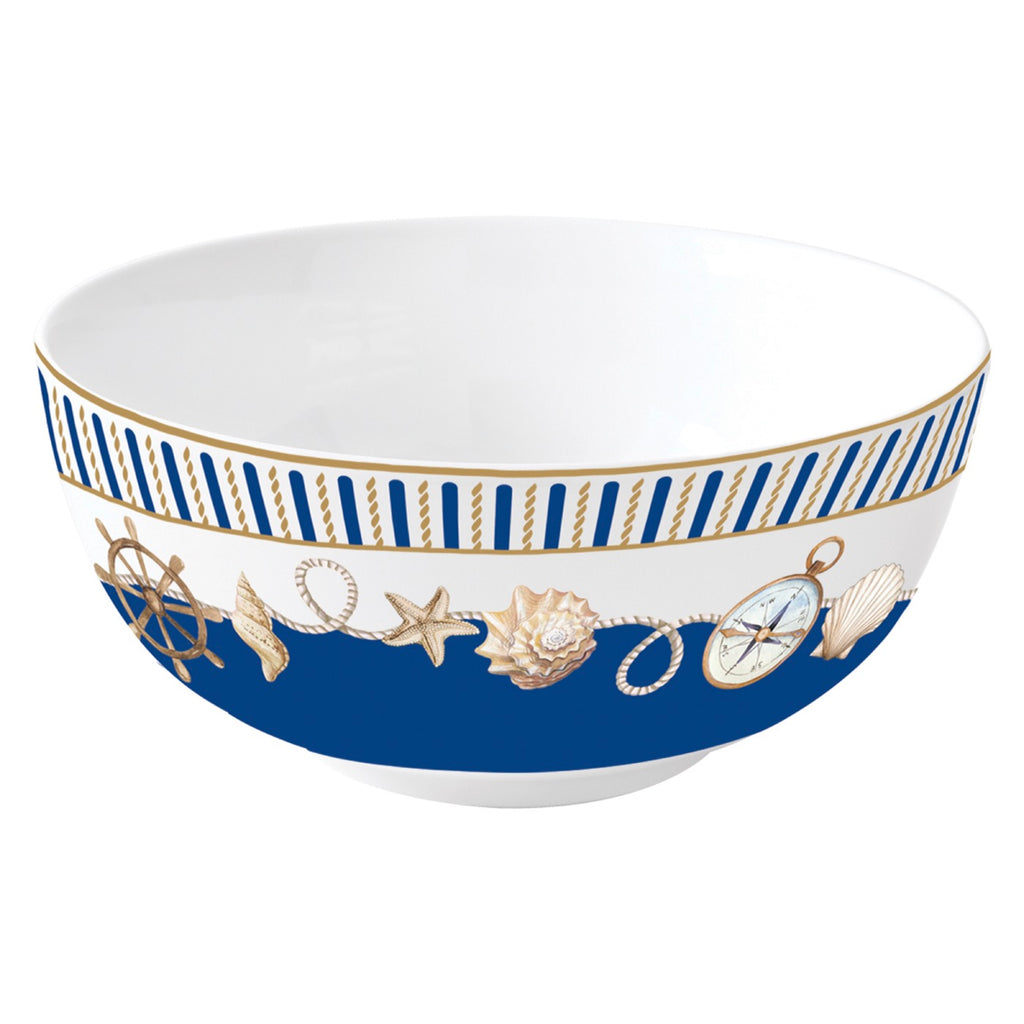 Blue Lighthouse - Set De 4 Bols - Porcelaine - Multicolore