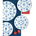 Exotic Vibes - Saladier - Porcelaine - Bleu